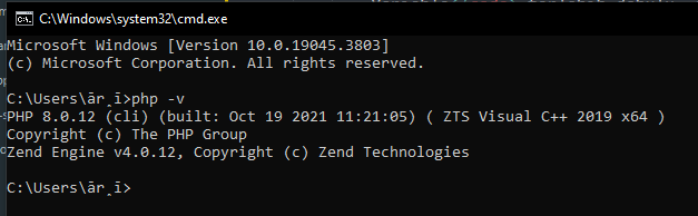 PHP Version